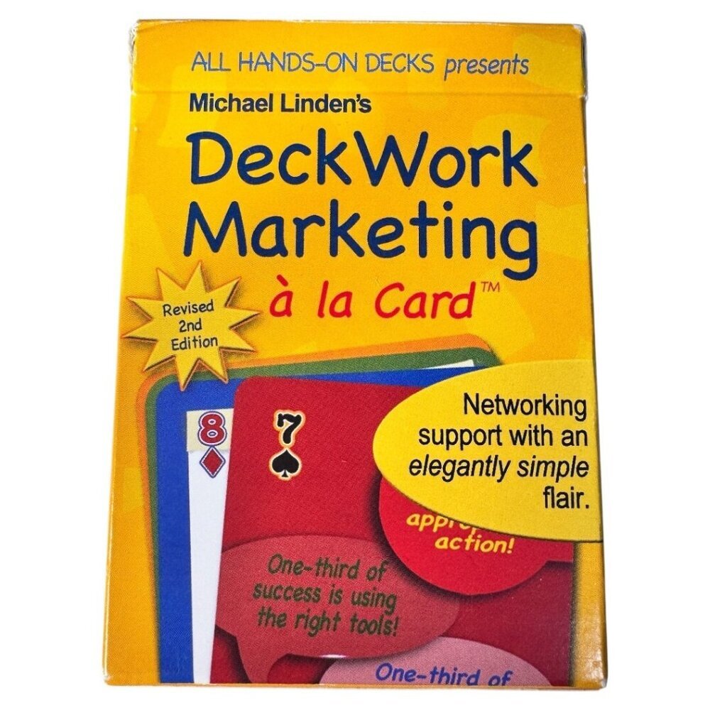 Michael Lindens Deck Work‎ Marketing Positive Reinforcing deck of cards
